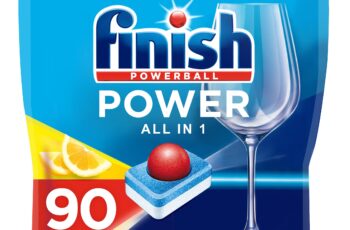 Finish All in 1 Max Dishwasher Tablets Lemon Scent
