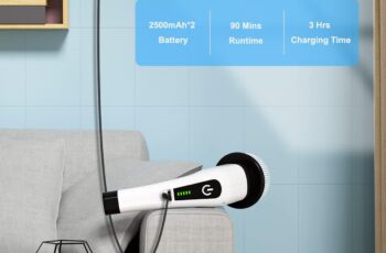Electric Cordless Cleaning Brush Spin Scrubber